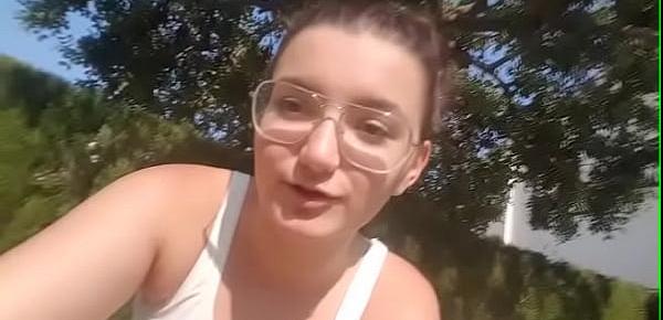18yo babe bangs her teacher after the summer lessons
